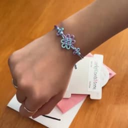 Anime KPop Bracelet Cosplay Woven Rope Chain Pendant Cartoon Bracelets for Women Cute Girl Fashion Accessory Christmas Gift
