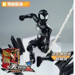 In Stock Marvel Spider-Man Venom Action Figure Infinity Edition 1st Wave Movable Assembled Toy Blind Box Christmas Fans Gift