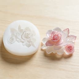 Lotus Flower Silicone Mold,For Resin Crafting - Suitable for Candles、DIY Crafts、Valentine's Day、Mother's Day、Christmas Decoratio