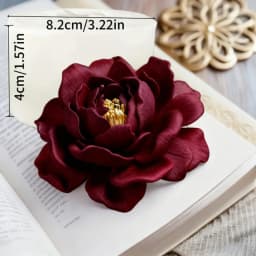 Lotus Flower Silicone Mold,For Resin Crafting - Suitable for Candles、DIY Crafts、Valentine's Day、Mother's Day、Christmas Decoratio