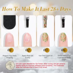 BORN PRETTY 1 Bottle 15ml Gold Sequins Jelly Gel Polish Christmas Semi Permanent Nail Art Manicure Soak Off UV Gel Nail Supplies