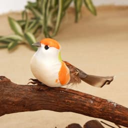 6pcs Fake Bird Artificial Foam Feather Bird Ornament for Birdshouse Craft Christmas Tree Decor Birthday Party Gift Bird Model