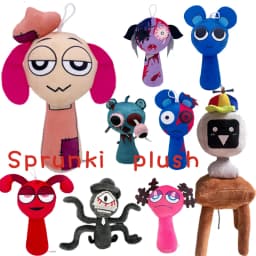 *New Sprunki Plush Toys Game Plush Sprunki Plush Doll Sprunki Game Cartoon Kid Birthday Gifts Stuffed Dolls Christmas Gift