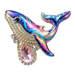 Christmas Wreath, Whale, Reindeer, Pumpkin, and Bear-Themed Brooches for Men and Women—Holiday Party Outfit Accessories