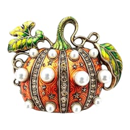 Christmas Wreath, Whale, Reindeer, Pumpkin, and Bear-Themed Brooches for Men and Women—Holiday Party Outfit Accessories