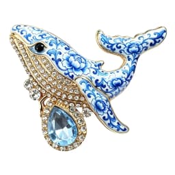 Christmas Wreath, Whale, Reindeer, Pumpkin, and Bear-Themed Brooches for Men and Women—Holiday Party Outfit Accessories