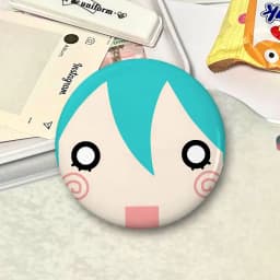 H-Hatsune Miku Cartoon Star Badges, Brooches, Pins, Tin Props, Christmas Gifts, Birthday Gifts