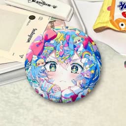 H-Hatsune Miku Cartoon Star Badges, Brooches, Pins, Tin Props, Christmas Gifts, Birthday Gifts