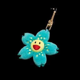 Cute Sunflower Plush Keychain Toy Stuffed Flower Soft Doll Small Pendant Keychain Fashionable Backpack Pendant Christmas Gift