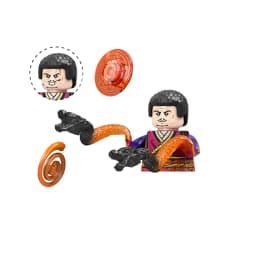 Blind Box Mini Building Blocks TV6208 Figures Big Goblin Spiderman Iron Man Venom Captain Hawk Deadpool Armor Christmas Gift Toy