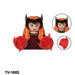Blind Box Mini Building Blocks TV6208 Figures Big Goblin Spiderman Iron Man Venom Captain Hawk Deadpool Armor Christmas Gift Toy
