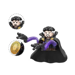 Blind Box Mini Building Blocks TV6208 Figures Big Goblin Spiderman Iron Man Venom Captain Hawk Deadpool Armor Christmas Gift Toy