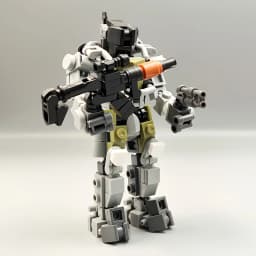 MOC Robot Building Kit Armor Action Figure Building Model Toy Collectible Toy For Kids Adults Christmas Birthdays Gift