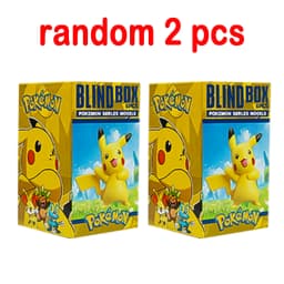 Pokemon Ice Cream Pikachu Snorlax Psyduck Gengar Anime Figure Blind Box Toys Tabletop Ornaments Christmas and Birthday Gifts