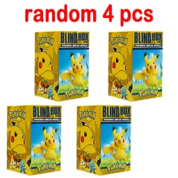 Pokemon Ice Cream Pikachu Snorlax Psyduck Gengar Anime Figure Blind Box Toys Tabletop Ornaments Christmas and Birthday Gifts