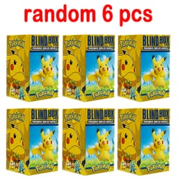 Pokemon Ice Cream Pikachu Snorlax Psyduck Gengar Anime Figure Blind Box Toys Tabletop Ornaments Christmas and Birthday Gifts