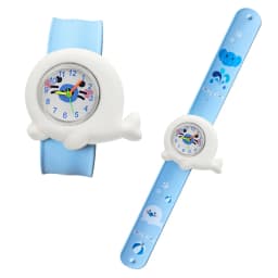 Cartoon Dinosaur Unicorn Shark Toys Children Watches Colorful Slap Printed Strap Kids Watch Girl Boy Christmas Party Gift Clock