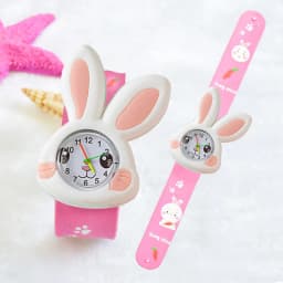 Cartoon Dinosaur Unicorn Shark Toys Children Watches Colorful Slap Printed Strap Kids Watch Girl Boy Christmas Party Gift Clock