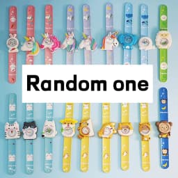 Cartoon Dinosaur Unicorn Shark Toys Children Watches Colorful Slap Printed Strap Kids Watch Girl Boy Christmas Party Gift Clock