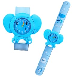 Cartoon Dinosaur Unicorn Shark Toys Children Watches Colorful Slap Printed Strap Kids Watch Girl Boy Christmas Party Gift Clock
