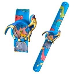 Cartoon Dinosaur Unicorn Shark Toys Children Watches Colorful Slap Printed Strap Kids Watch Girl Boy Christmas Party Gift Clock