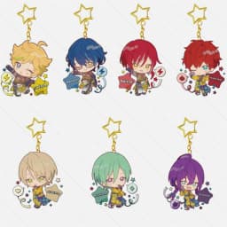 6CM Game Ensemble Stars!! Acrylic Stand Keychain Model Desk Decor Cosplay Characters Ornament Accessories Good Christmas Gifts