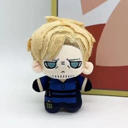 New Re9 Leon Inspired Plush Biohazard Resident Evil Video Periphery Plush Toy Hanging Ornament Christmas Birthday Gift For Fans