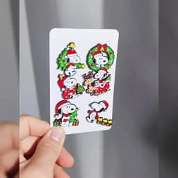 6Pcs Cute Puppy Christmas Enamel Pins Santa Tree White Dog Animal Brooch Puppy Lapel Badge For Backpack Hat Xmas Holiday Gift