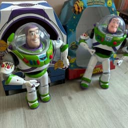 Story 3 4 Talking Buzz Action Figures Body Doll Model Toys Voice Doll Action Figures Model Toys Joint Movable Christmas Gift