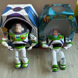 Story 3 4 Talking Buzz Action Figures Body Doll Model Toys Voice Doll Action Figures Model Toys Joint Movable Christmas Gift