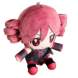 Kasane Teto Plush Toy Soft Doll Stuffed Plushies Figure Anime Cosplay Cartoon Birthday Present Christmas Gift for Fans Girl