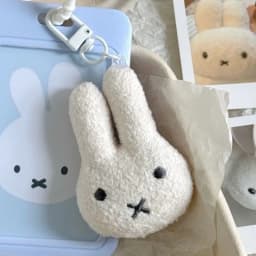 Miffy Cartoon Hair Tie Hairpin Brooch Bangs Clip Pendant Sweet Birthday Christmas Gift toys for Girl
