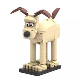 Mymocs Ideas Anime Figures MOC Wallaces and Dog Gromited Penguin Feathers Mcgraw Dolls Sets Building Blocks Toys Christmas Gift