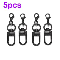 5/10/20pcs Multi color Lobster Buckle Hook Keychain,DIY Jewelry Making Accessories,Christmas,Valentine's Day,Thanksgiving Gifts