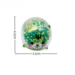 3PC Mini Bear Vent Ball Squeeze Decompressions Toy Bubble Bear Ball Stress Relief Toy Birthday Entertainment Christmas Gifts