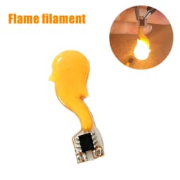 100~1PCS Wholesale DC3V-5V Led COB Flash Candles Edison Flame Warm White 2200K LED Filament Diode DIY Christmas Party Decoration