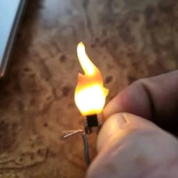 100~1PCS Wholesale DC3V-5V Led COB Flash Candles Edison Flame Warm White 2200K LED Filament Diode DIY Christmas Party Decoration