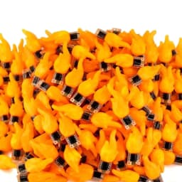 100~1PCS Wholesale DC3V-5V Led COB Flash Candles Edison Flame Warm White 2200K LED Filament Diode DIY Christmas Party Decoration