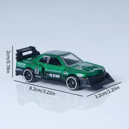 Alloy Car Model Simulation 1:64 Sliding Sports Car Racing Car Children's Toy Car Boy Gift Christmas Toy Gift Racing Car Ornament