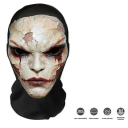 3D Breathable Mesh Full-face Mask. Perfect for Halloween, Christmas, Valentine's Day, and Themed Parties