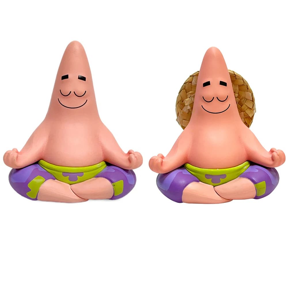Anime Cartoon Patrick Star Figure Model Desktop Ornament Anime Peripheral Gift For Kids Birthday Christmas Gift