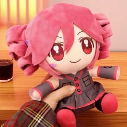 23CM Kasane Teto Plush Toy Soft Doll Stuffed Plushies Figure Anime Cosplay Cartoon Birthday Present Christmas Gift for Fans Girl