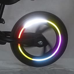 1set Sheet Reflective Tire Stickers for Bicycles Motorcycles Boost Night Visibility Safety Ideal Christmas Gift Idea