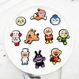 16/50pcs Anpanman Shoe Charms For Slides Sandals, PVC Shoe Decorations Accessories For Christmas Birthday Gift Party Favor