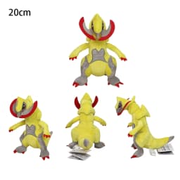 Snivy Tepig Plush Toy Pokemon Greninja Dragonair Haxorus Charizard Cartoon Image Stuffed Doll Christmas Gifts
