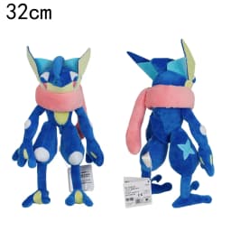 Snivy Tepig Plush Toy Pokemon Greninja Dragonair Haxorus Charizard Cartoon Image Stuffed Doll Christmas Gifts