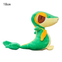 Snivy Tepig Plush Toy Pokemon Greninja Dragonair Haxorus Charizard Cartoon Image Stuffed Doll Christmas Gifts