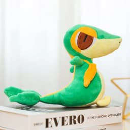 Snivy Tepig Plush Toy Pokemon Greninja Dragonair Haxorus Charizard Cartoon Image Stuffed Doll Christmas Gifts