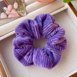 2026 New Christmas Red Color Hair Scrunchies For Women Girls Fashion High Elasticity No Hurt Hair Elastics New Year Accessories