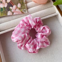 2026 New Christmas Red Color Hair Scrunchies For Women Girls Fashion High Elasticity No Hurt Hair Elastics New Year Accessories